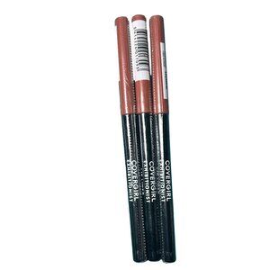 COVERGIRL Lip Liner Lot of 3 Exhibitionist 205 Caramel Nude NEW